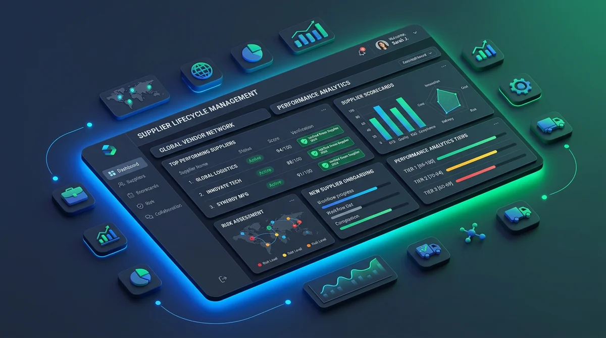 Supplier Lifecycle Management Console